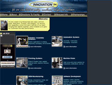 Tablet Screenshot of innovation-inc.com